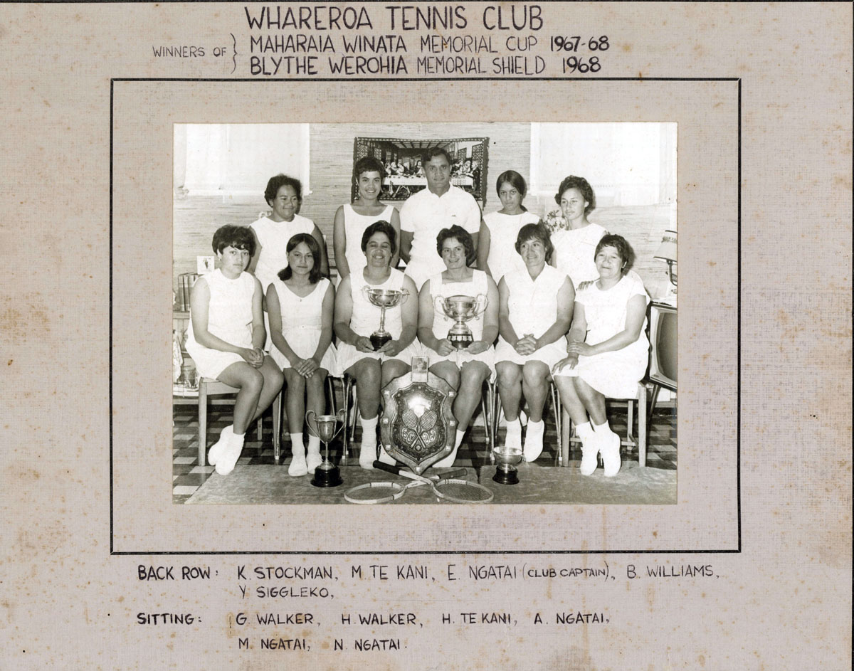 Whareroa Tennis Club Mt Maunganui 1967
