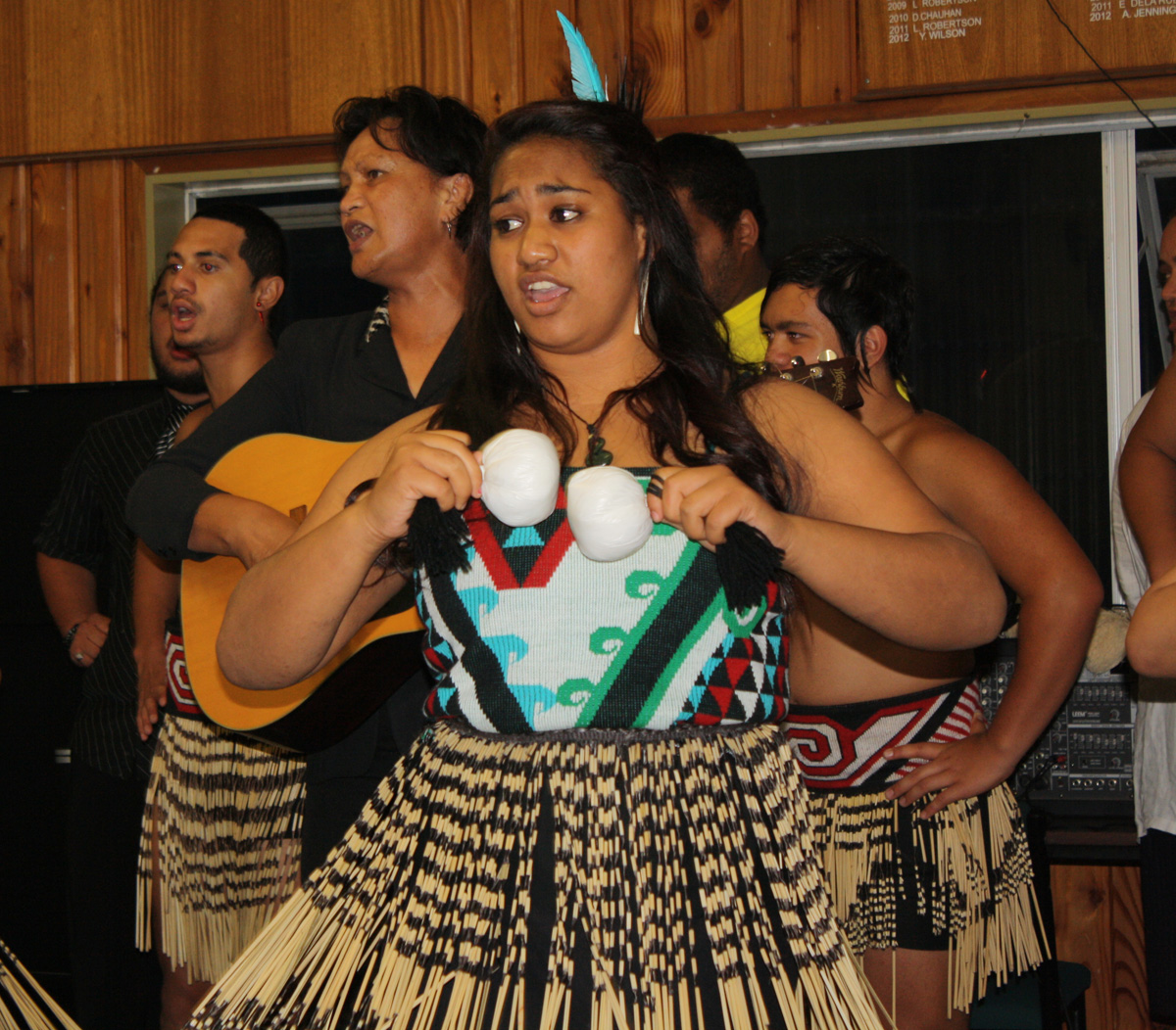 AMTA Hamilton - Mangakotukutuku Cultural group performing at Tournament