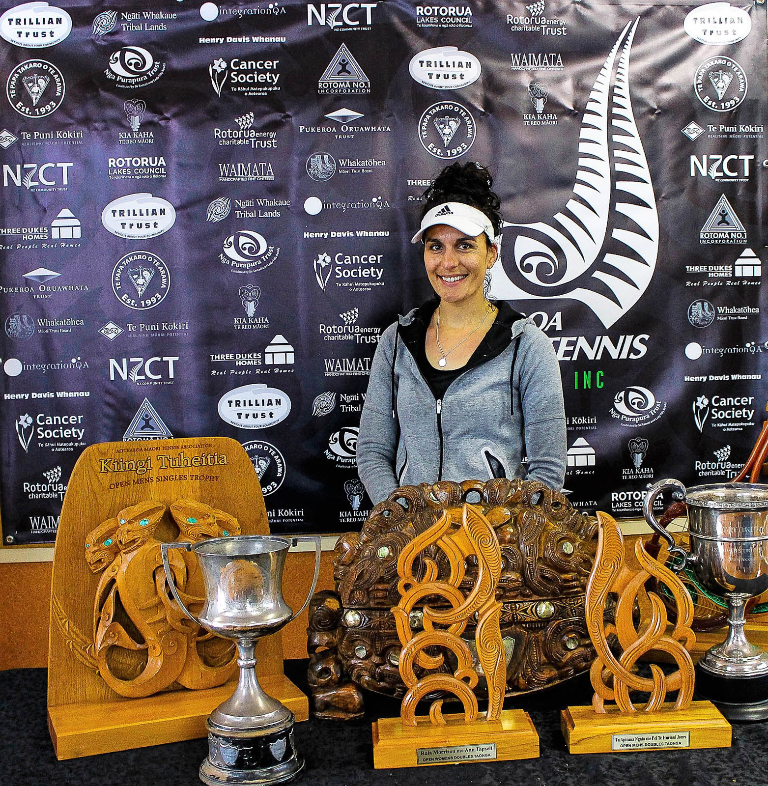 Pukeroa Oruwhata Trust 30-49 Womens Singles Winner Natalie Dean